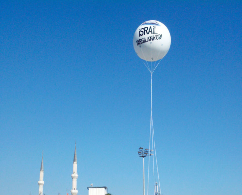 Zeplin Uçan Balon